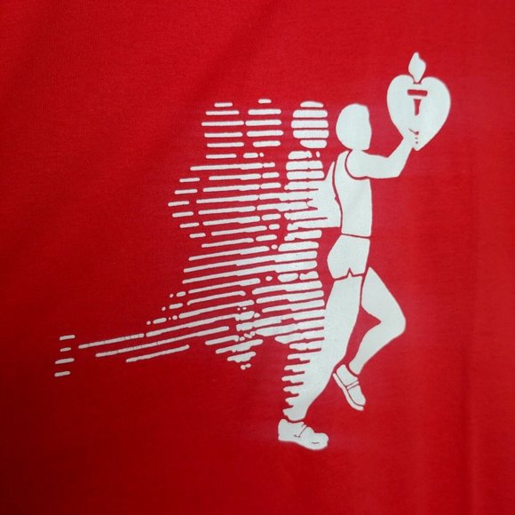 Vtg Single Stitch Am Heart Association Single Stitch Screen Stars Men L T Shirt - Picture 4 of 8